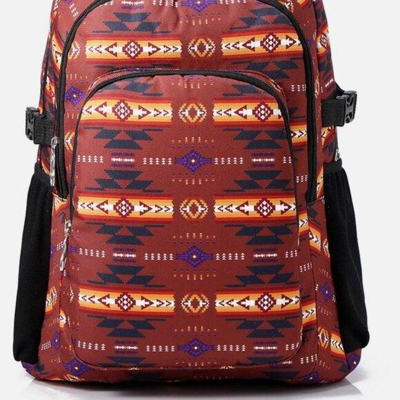 Handbags - Native Print Utility Backpack